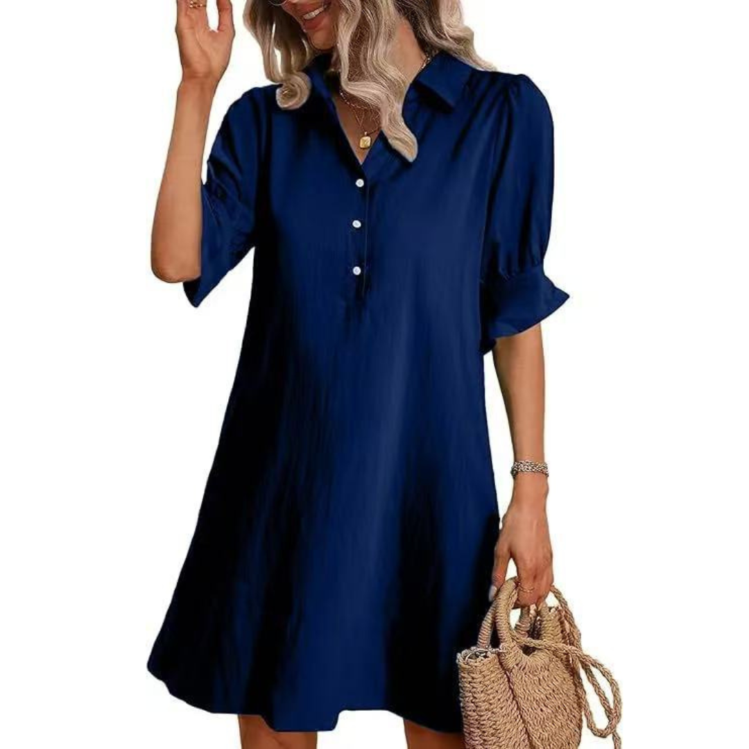 Franchesca™ - Casual Shirt Dress