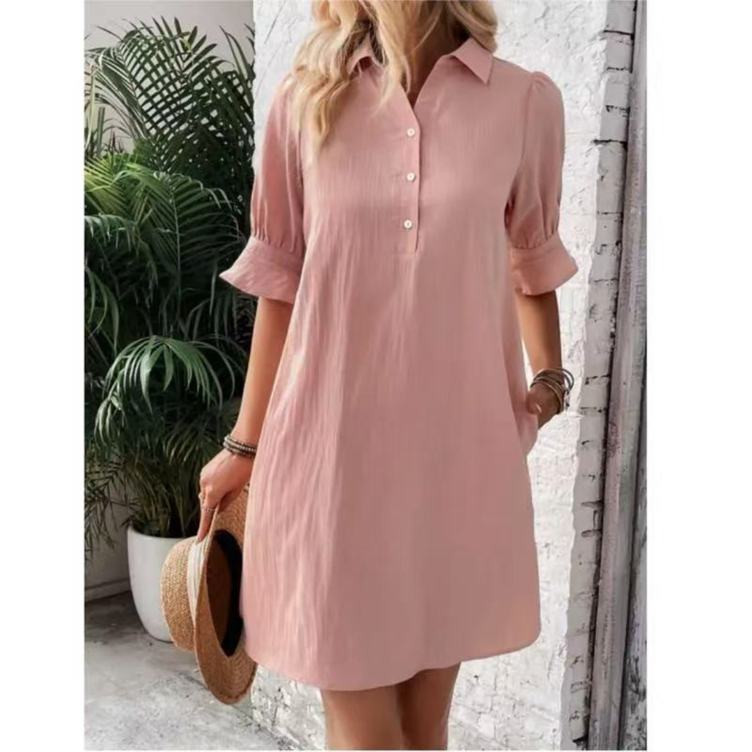 Franchesca™ - Casual Shirt Dress