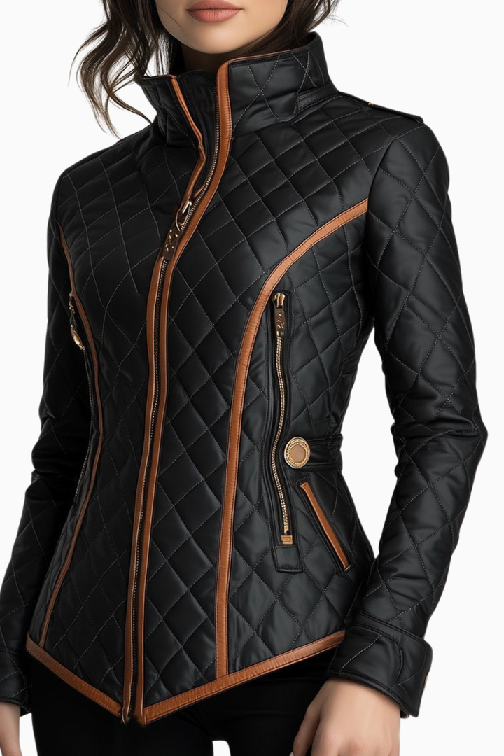Lily™ - Diamond Quilted Padded Jacket