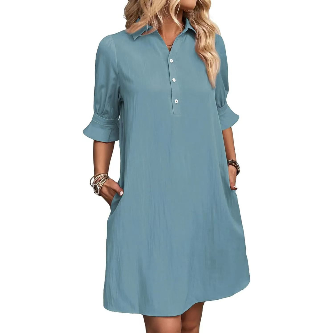 Franchesca™ - Casual Shirt Dress
