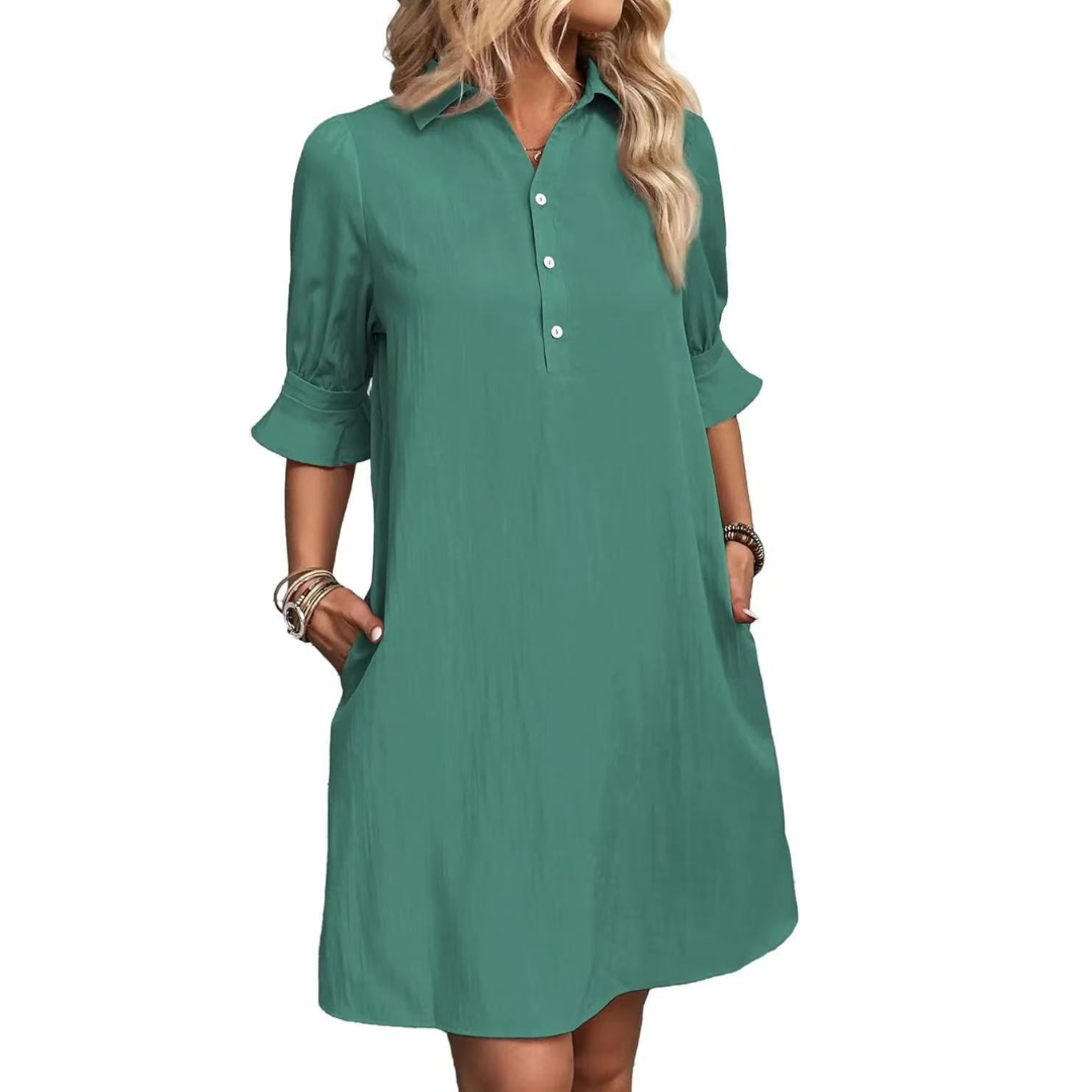 Franchesca™ - Casual Shirt Dress