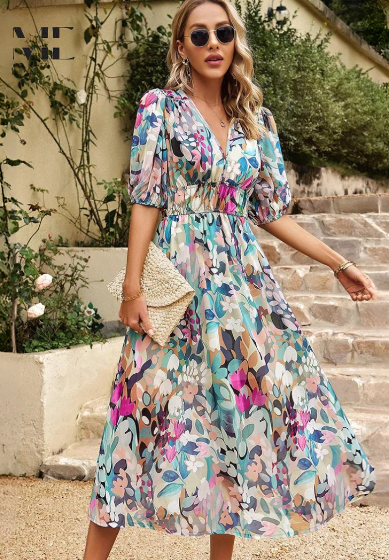 Danielle | Luxury Timeless Midi Dress (Almost Sold Out)