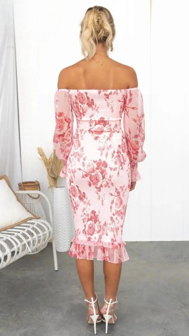Kendall | Luxe Midi Dress (Almost Sold Out)