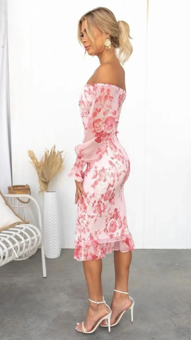 Kendall | Luxe Midi Dress (Almost Sold Out)