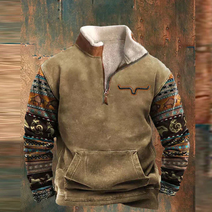 Francesco - Quarter Zip Up Pullover