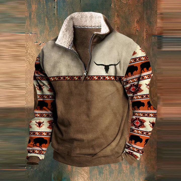 Francesco - Quarter Zip Up Pullover