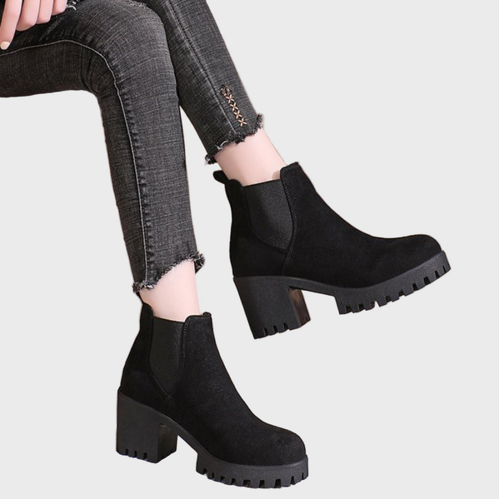 Marley | Block Heel Ankle Boots