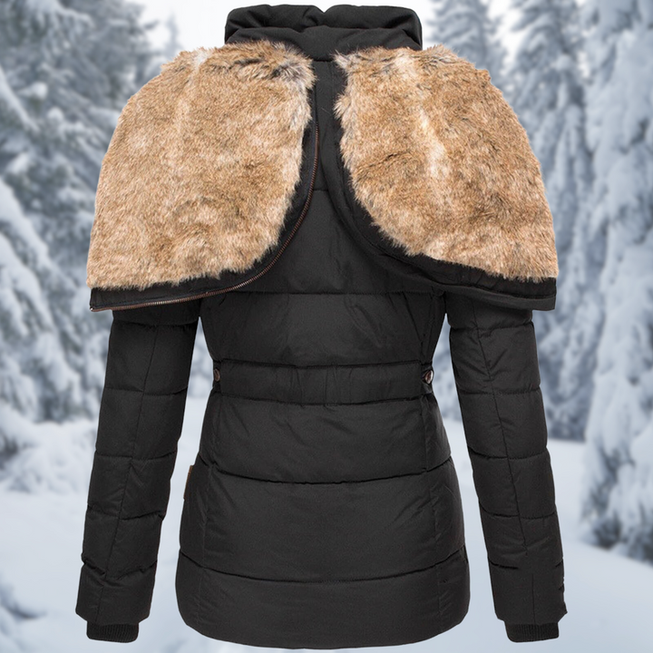 Women's hooded jacket with pockets