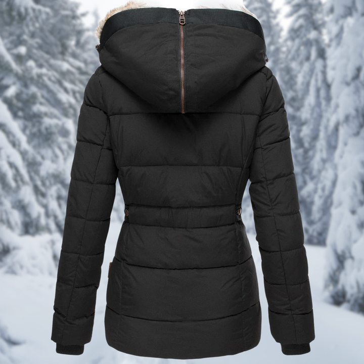 Women's hooded jacket with pockets