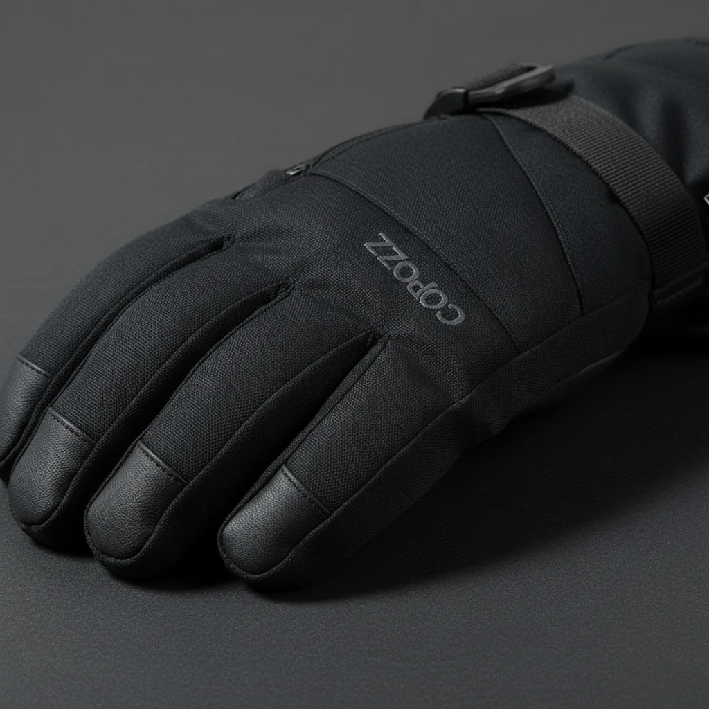 Wasserdichte isolierte Herrenhandschuhe mit Touchscreen-Fingerspitzen