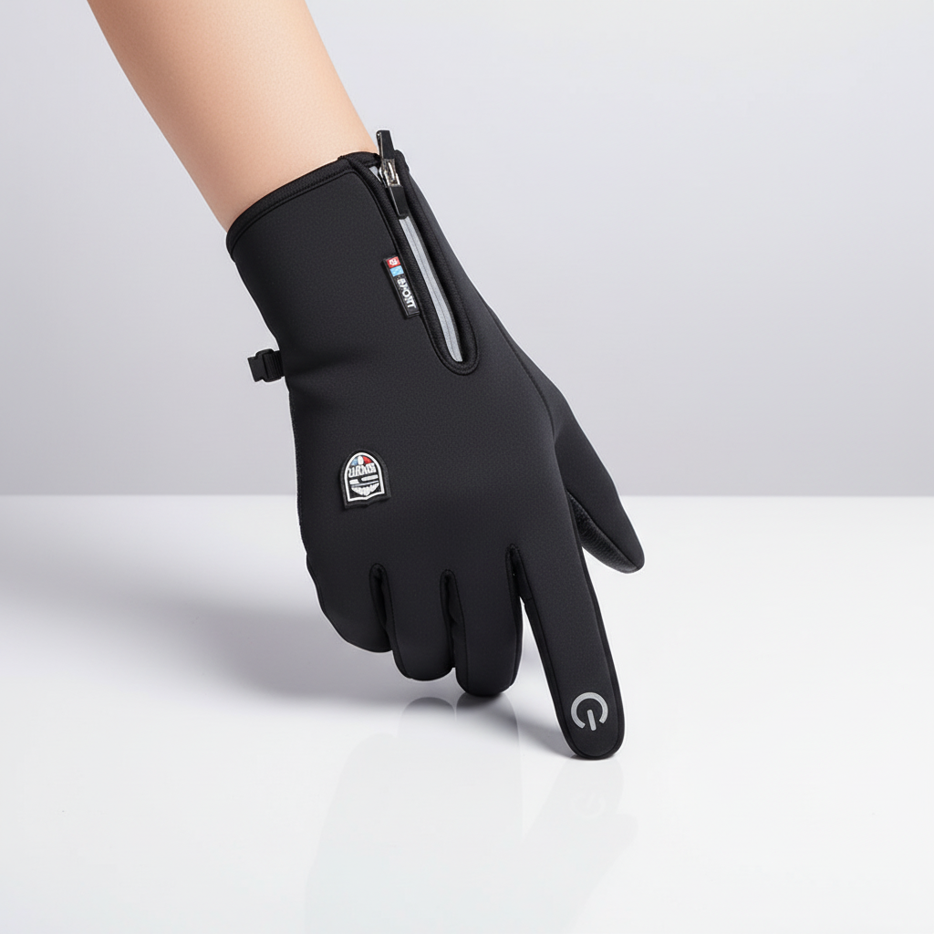 Wasserfeste Touchscreen-Handschuhe mit rutschfester Innenfläche