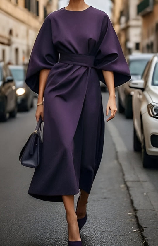 Lissey - Minimalist Luxury Belt Dress