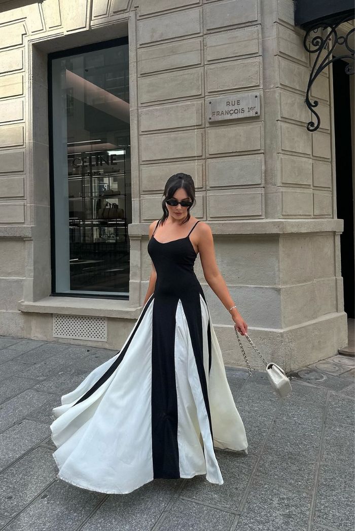 Eliana | Maxi Dress with Panels