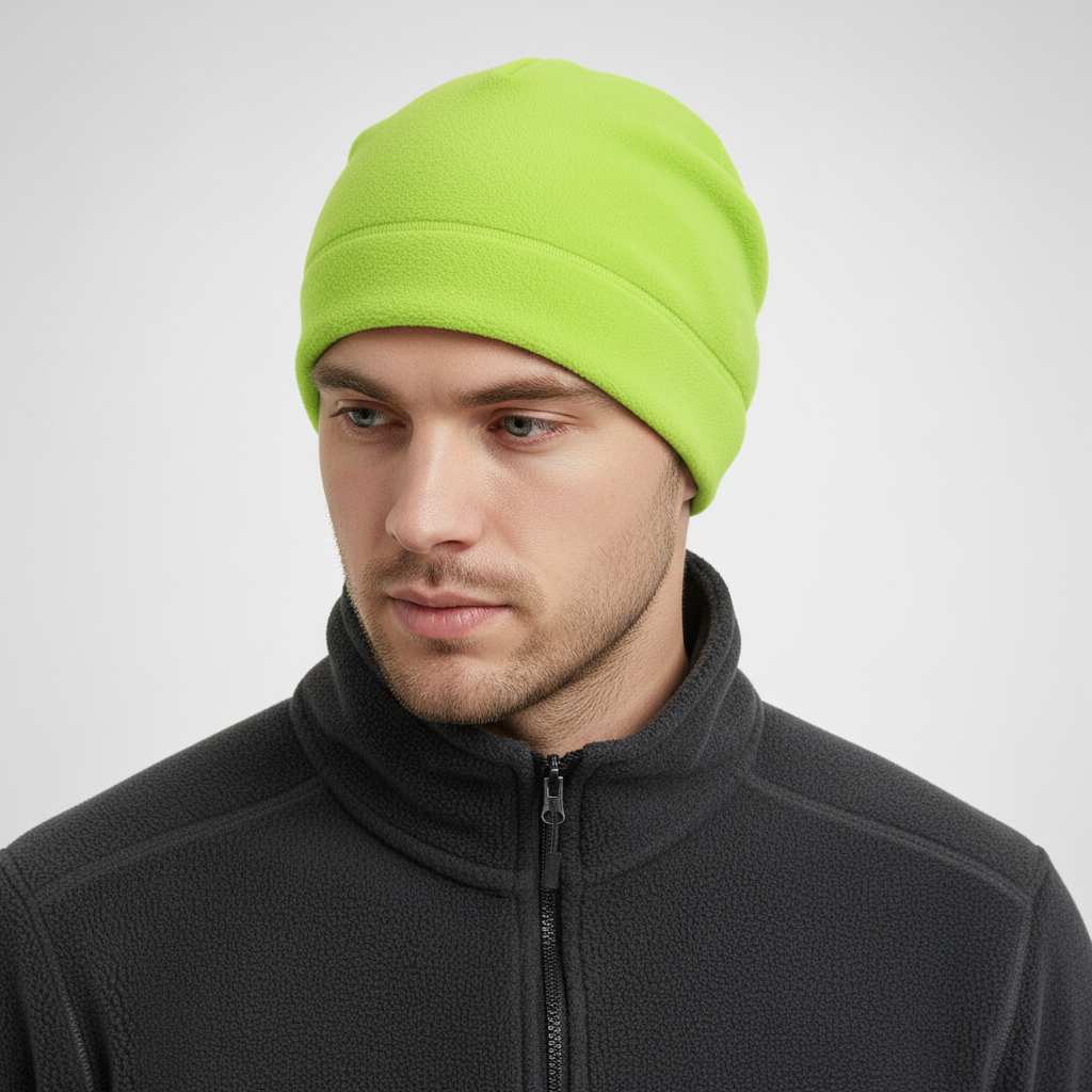 Winddichte Mütze aus Polarfleece für kalte Tage mit superweichem Tragekomfort