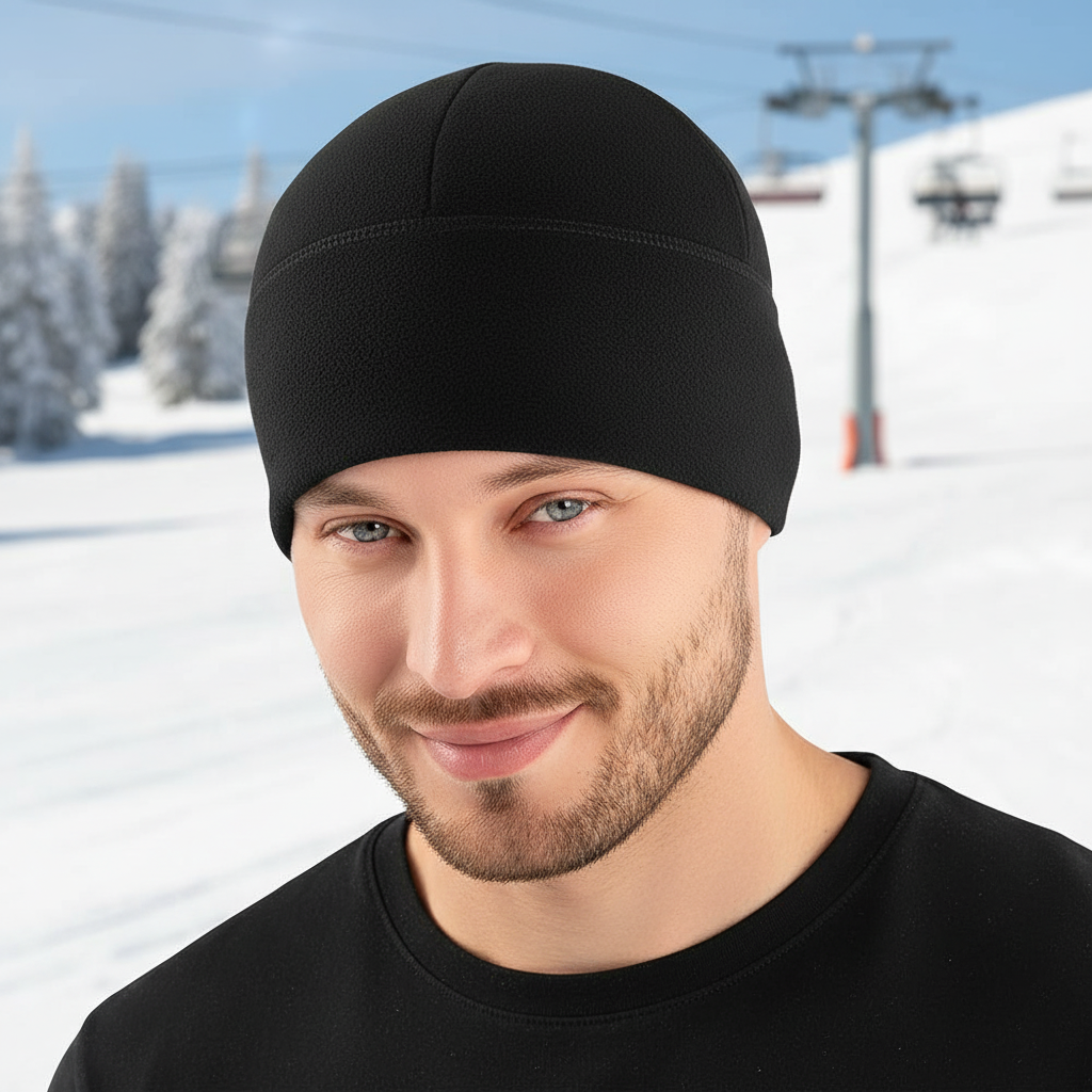 Winddichte Mütze aus Polarfleece für kalte Tage mit superweichem Tragekomfort