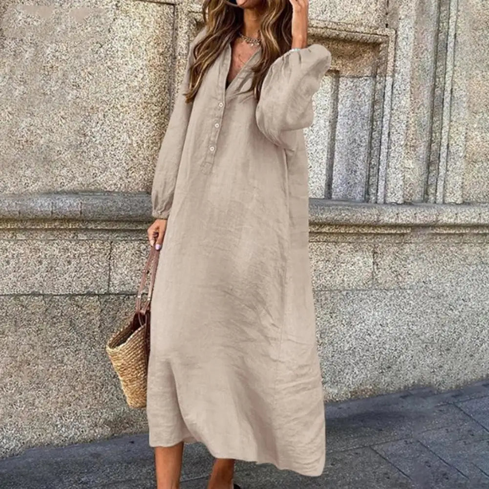 Luna™ - Long-sleeved Midi Dress (Buy One Get One Free)