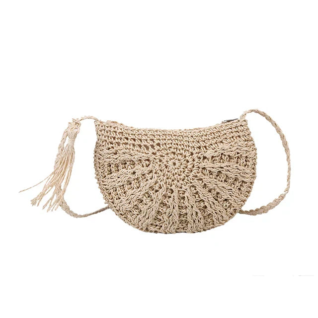 Eirinora | Bohemian Style Crocheted Shoulder Bag