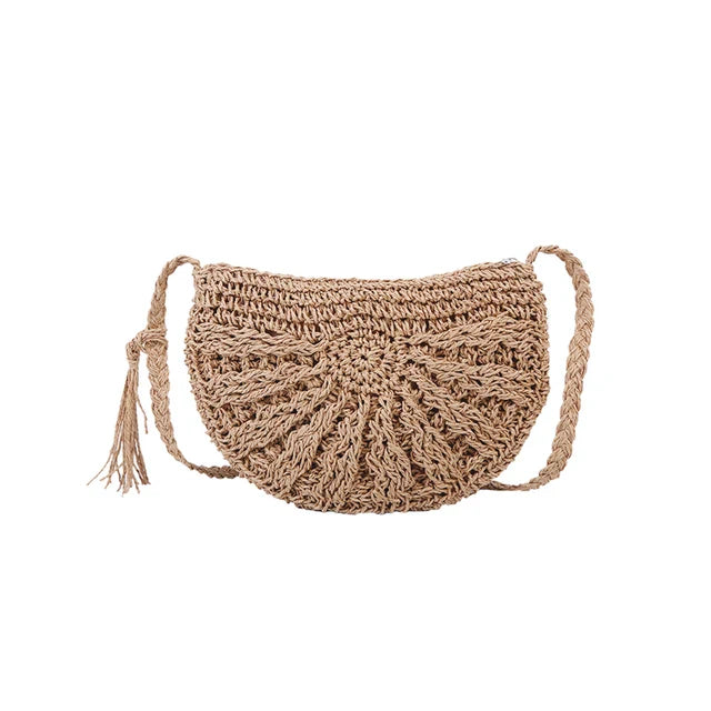 Eirinora | Bohemian Style Crocheted Shoulder Bag
