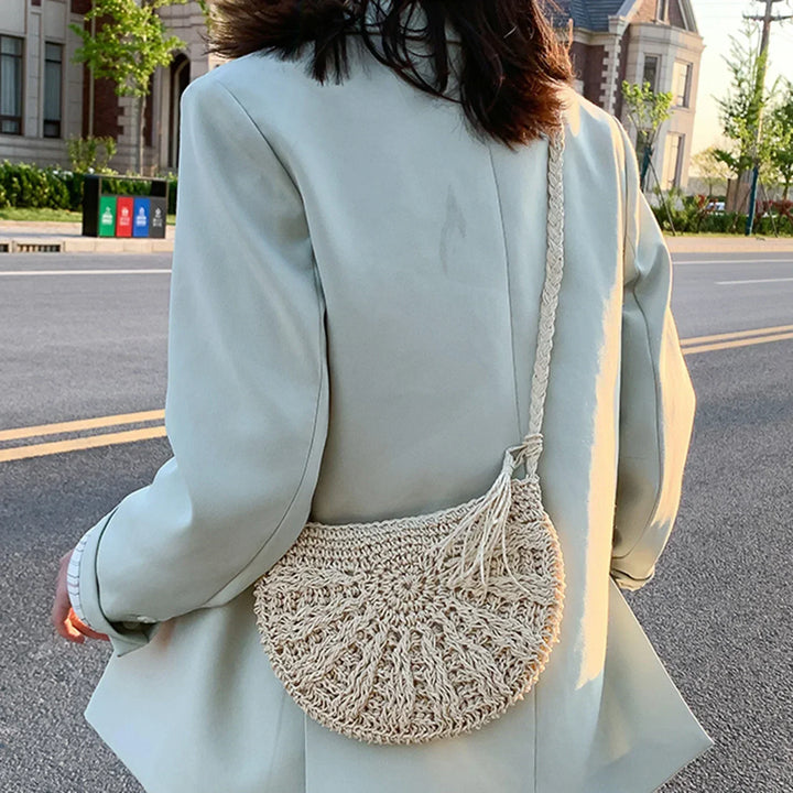 Eirinora | Bohemian Style Crocheted Shoulder Bag