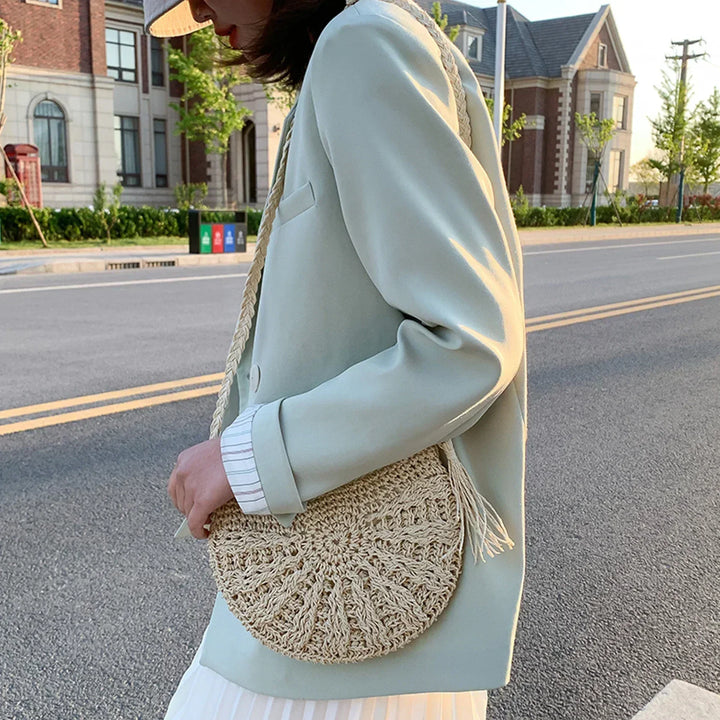 Eirinora | Bohemian Style Crocheted Shoulder Bag