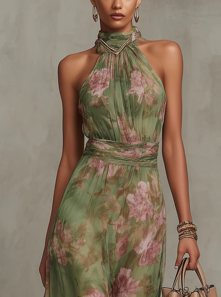 Sophie | Elegant Floral Dress for Summer