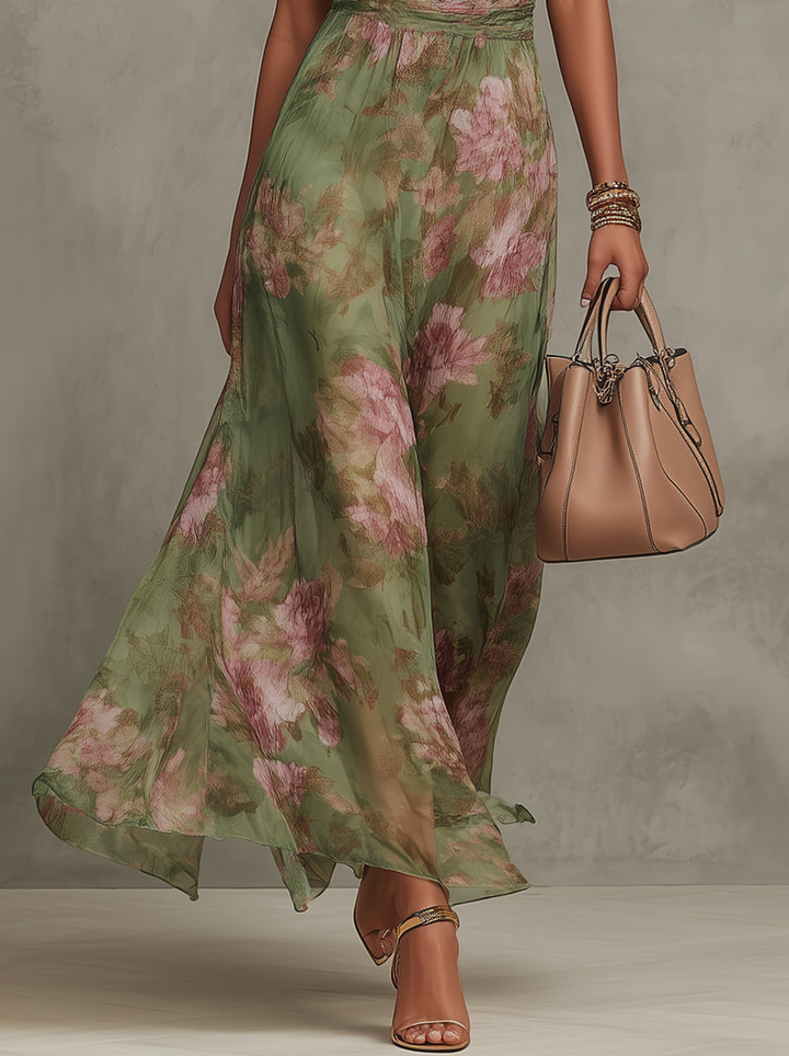 Sophie | Elegant Floral Dress for Summer