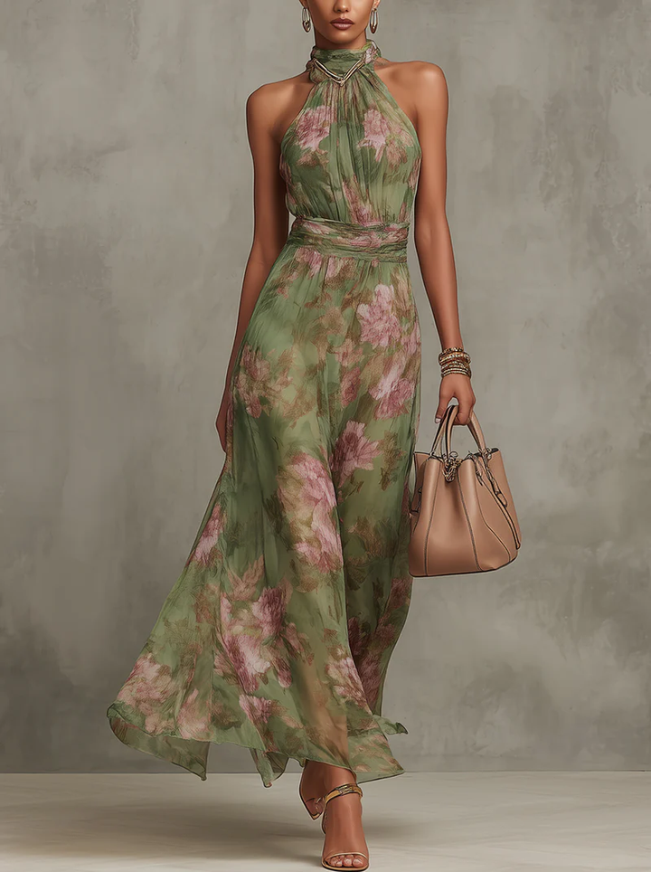 Sophie | Elegant Floral Dress for Summer
