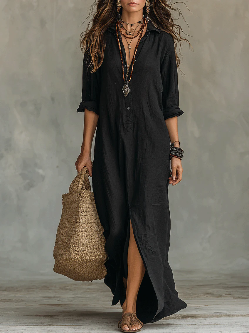 WILLOW | Effortless maxi dress with a flattering cut for versatile everyday looks