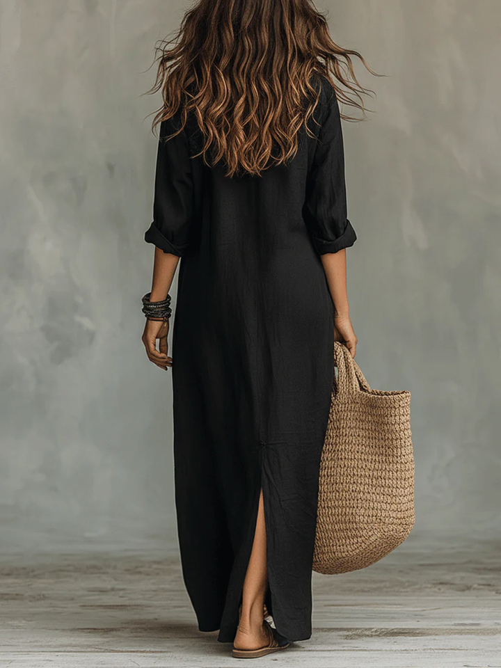 WILLOW | Effortless maxi dress with a flattering cut for versatile everyday looks