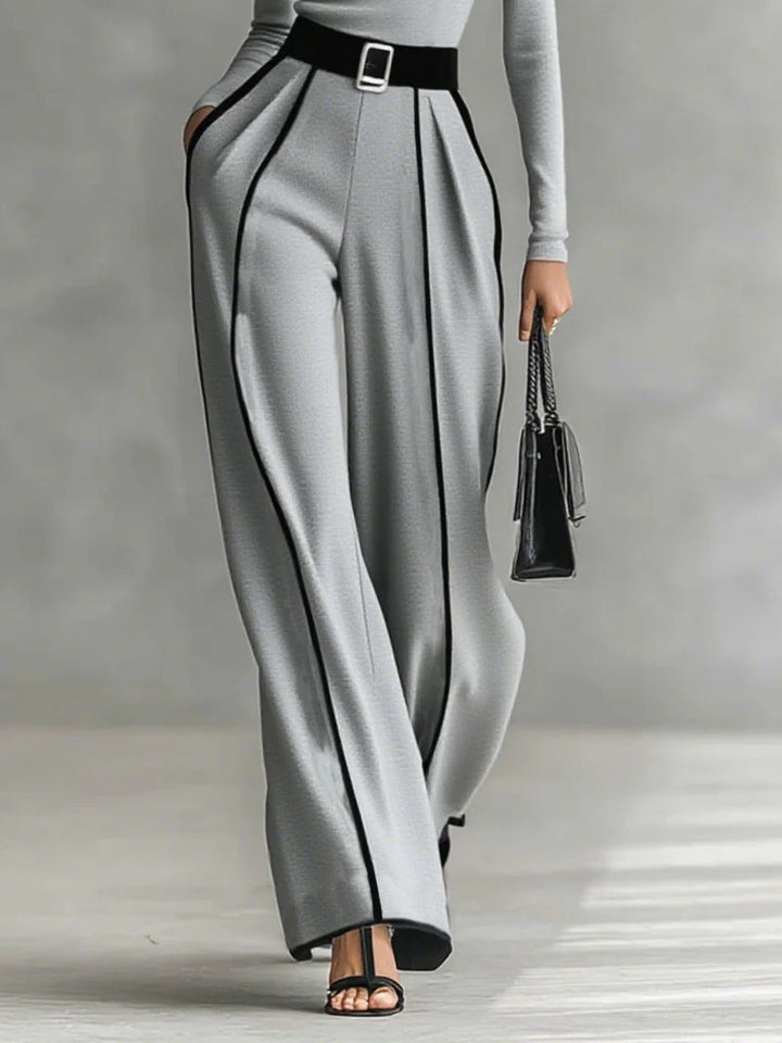 Alina - Two-piece set with high collar