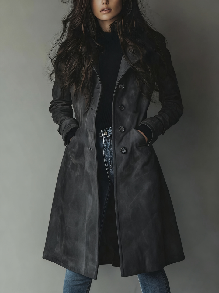 Teresa | Classic Vintage-Look Trench Coat
