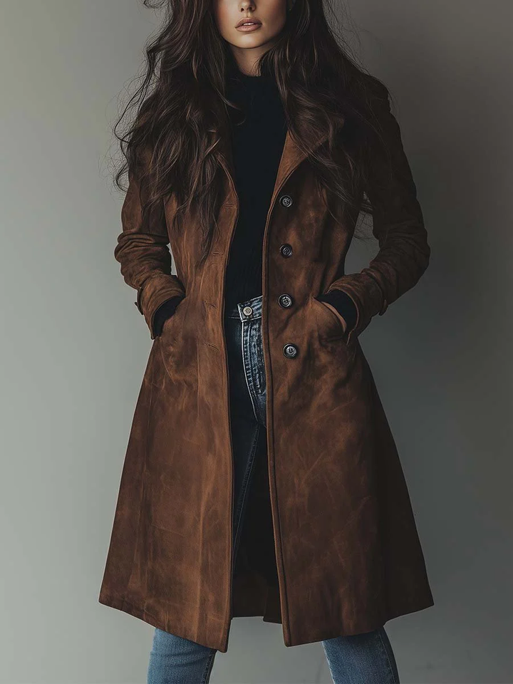 Teresa | Classic Vintage-Look Trench Coat