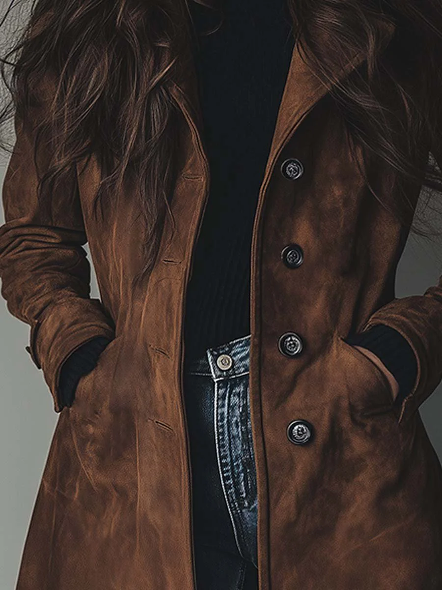 Teresa | Classic Vintage-Look Trench Coat