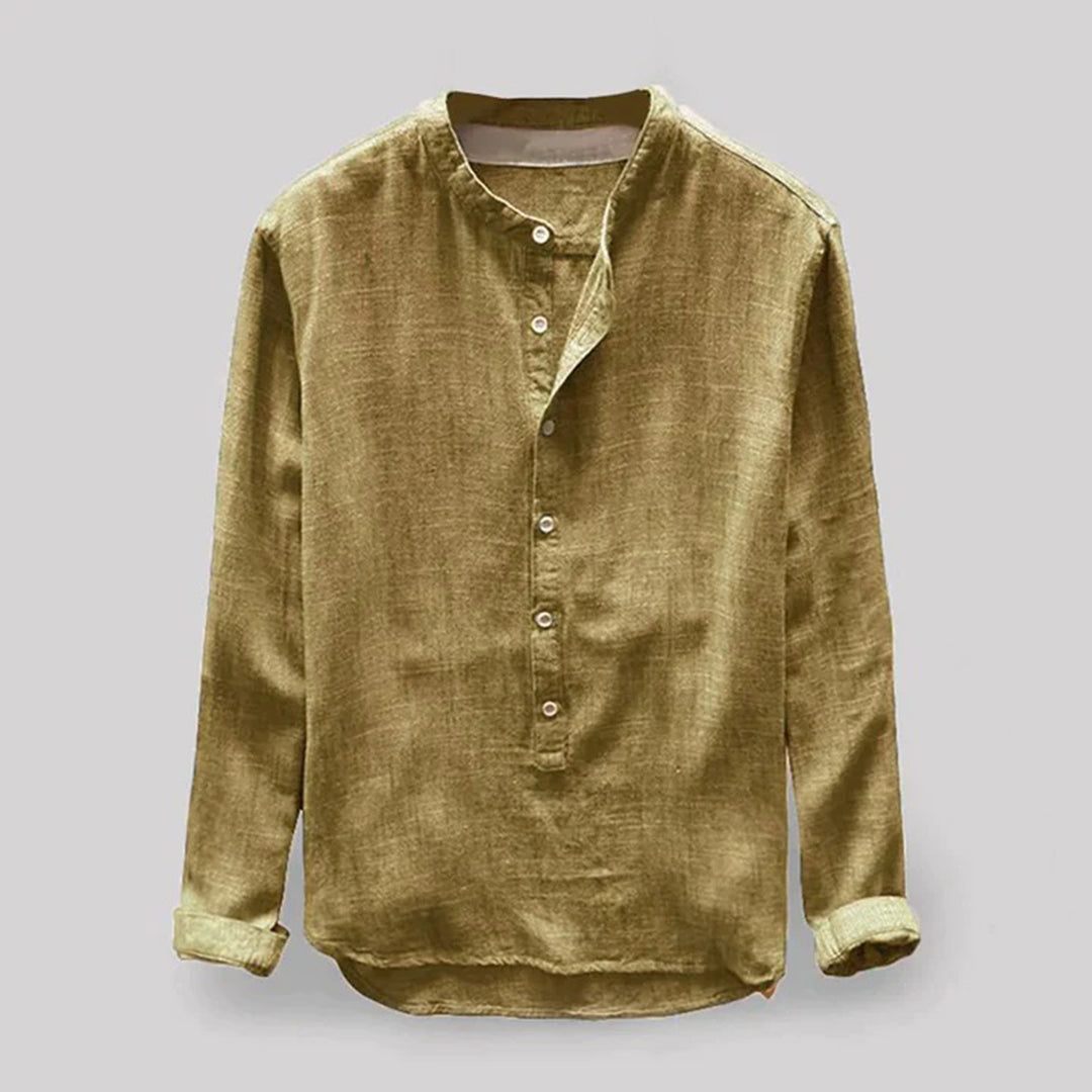 Gennaro - Men's Long-Sleeved Shirt