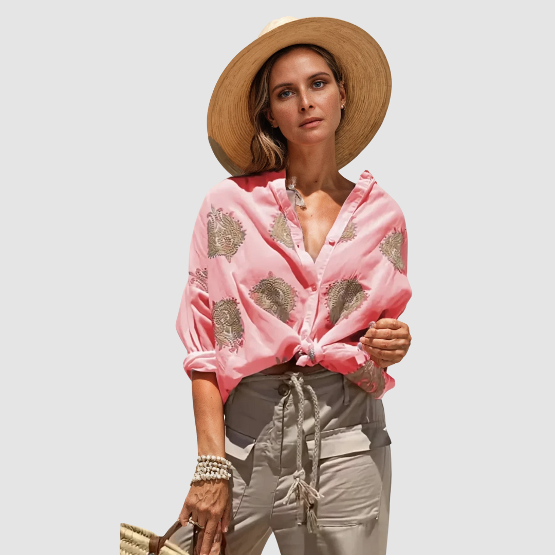 Gaby™ Elegant Breathable Blouse