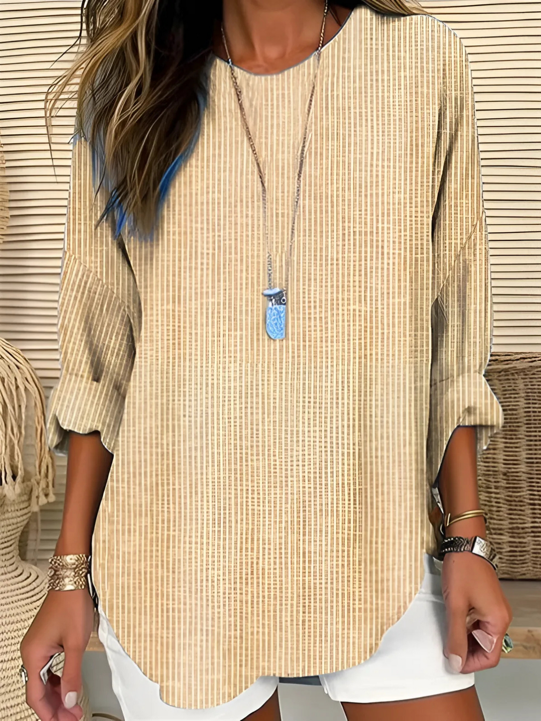 Rhea | Stylish Striped Top