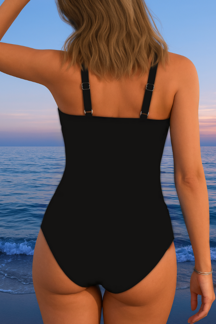 Éloria - Elegant swimsuit with colorful pattern