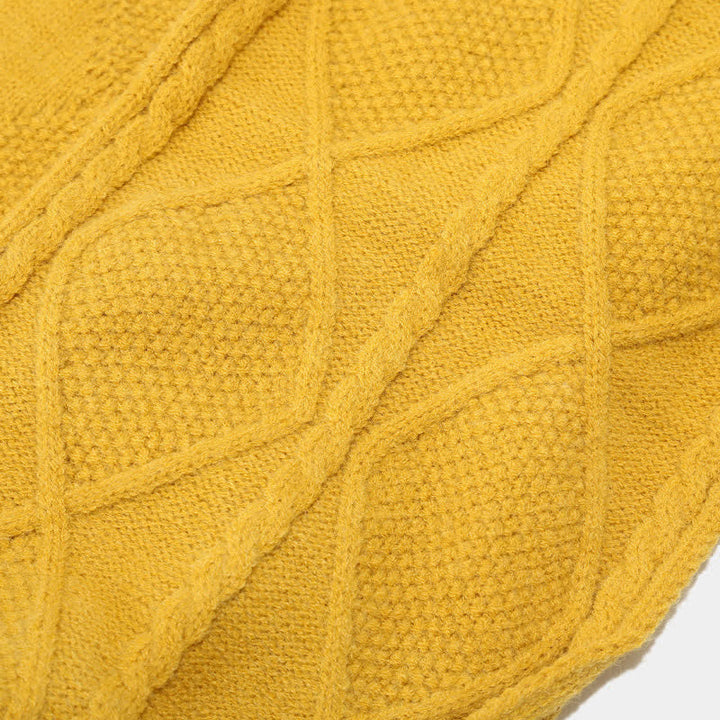 Damen Strickset mit Mütze, Schal und Handschuhen