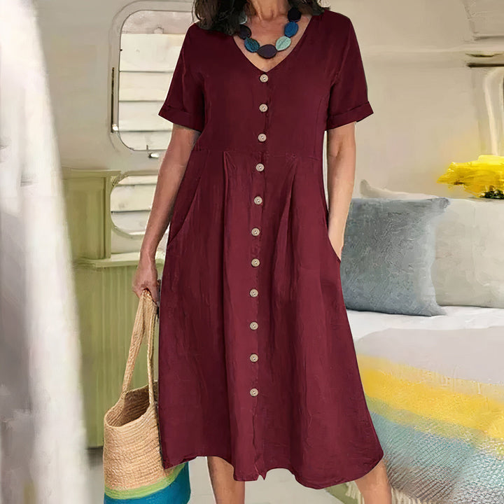 Briar - Effortless Button Dress
