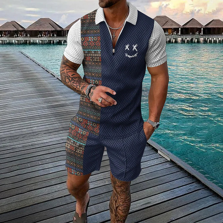 EMIL | TIME-TRAVELING POLO SHIRT & SHORTS SET