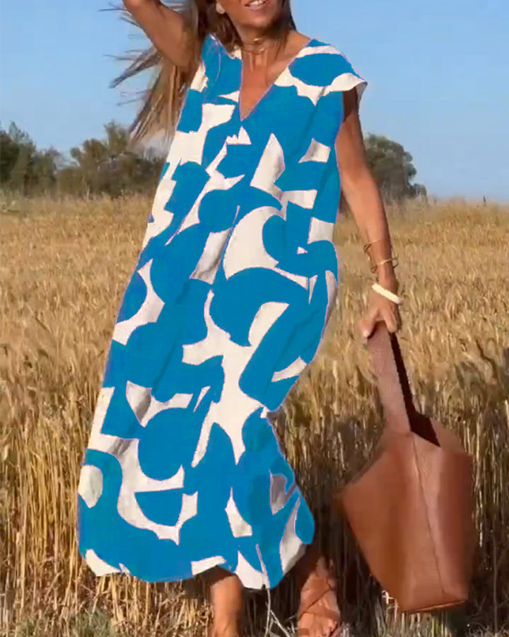 Kendall - Casual Abstract Dress