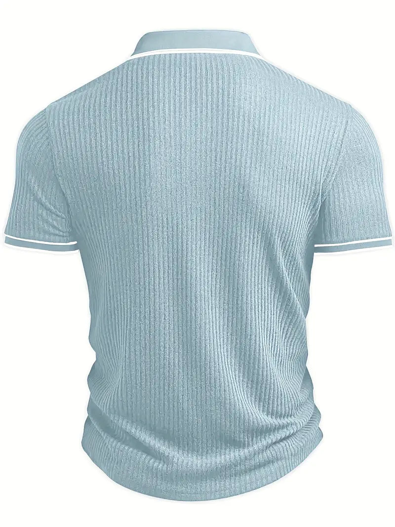 Emilio™ - Men's Tailored Ribbed Polo