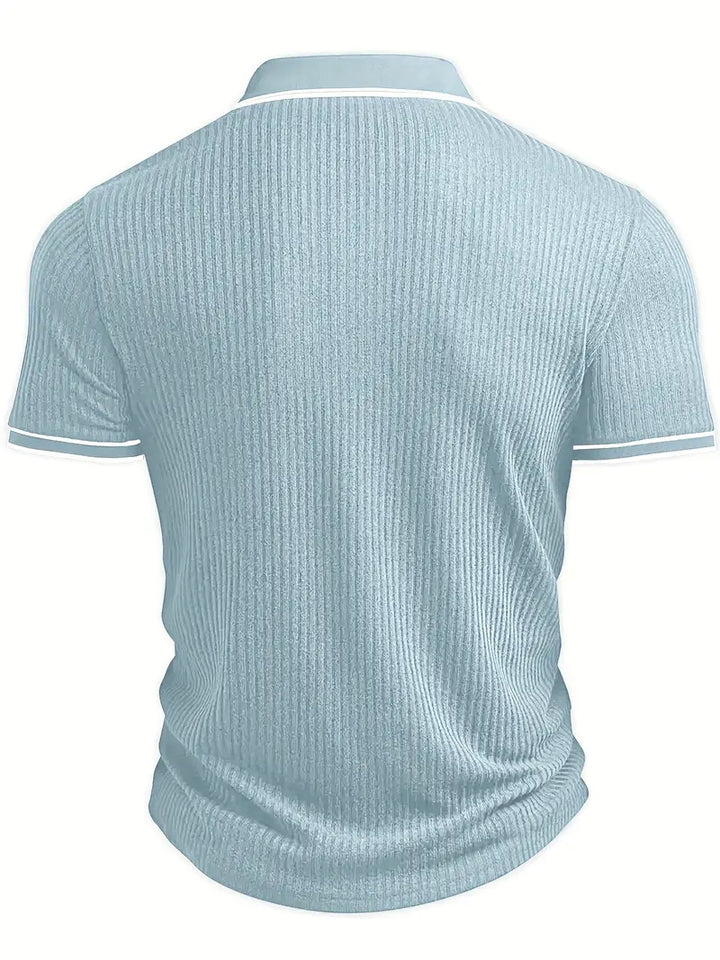 Emilio™ - Men's Tailored Ribbed Polo