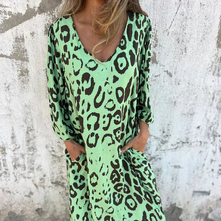 Nala™ - Safari Chic Leopard Dress