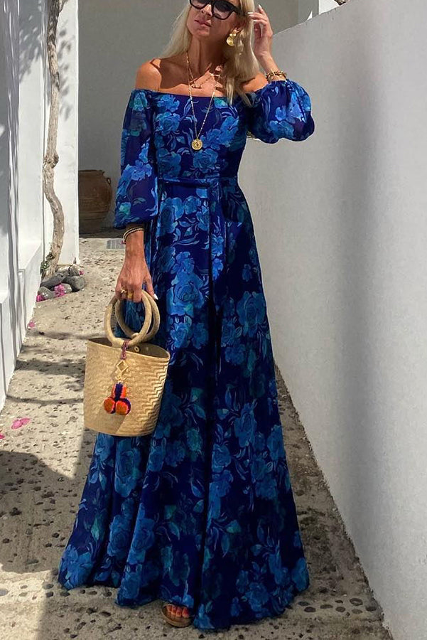 Calista | Off-Shoulder Floral Dress