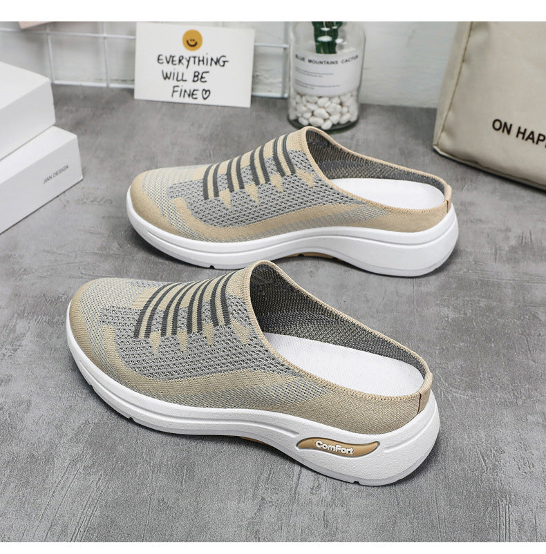 Stylish and Breathable Women's Slip-On Mesh Sneakers