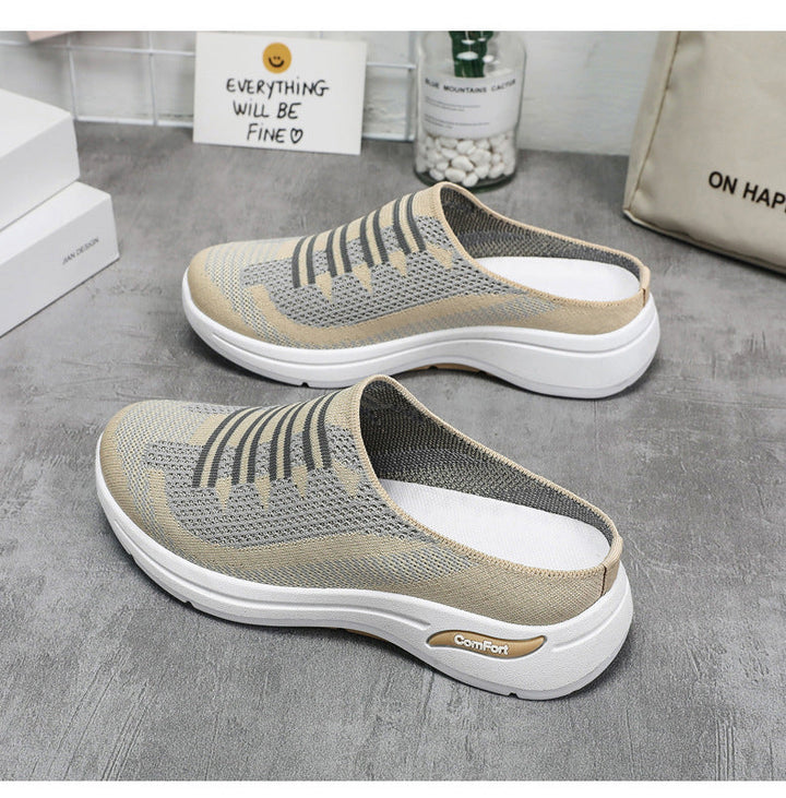 Stylish and Breathable Women's Slip-On Mesh Sneakers