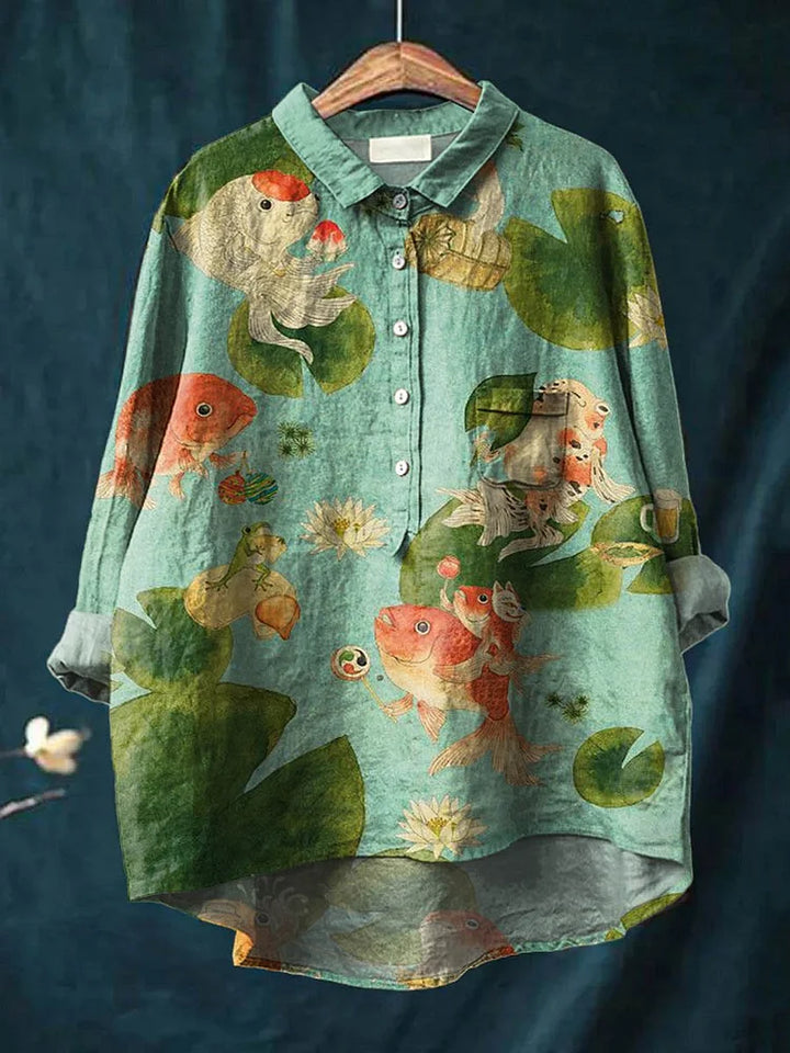 Ruthie™ - Fish Art Shirt