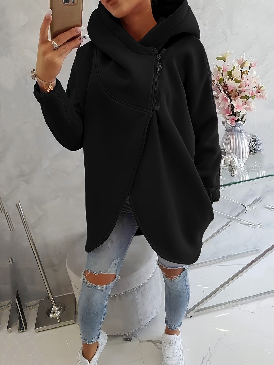Emma™ - Comfortable Zip-Up Hoodie