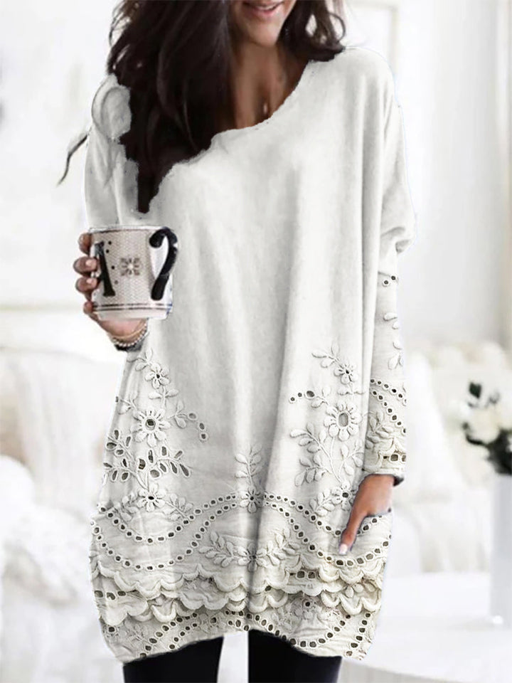 Clarissa™ - Printed Cozy Sweatshirt